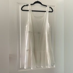 White cotton sundress
